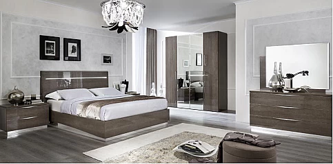 Κρεβάτι διπλό μοντέρνου στυλ Platinum (PLAT)