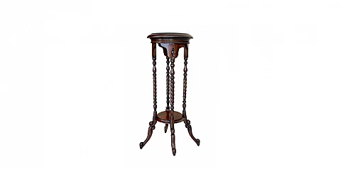 Ανθοστήλη μασίφ μαόνι VILLAGE (Ρ024)