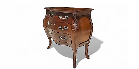 Κομότα Κλασική με Σκάλισμα VILLAGE (FS007) – Κλασικά Έπιπλα Υψηλής Ποιότητας