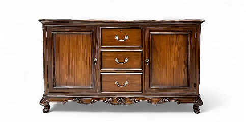 Μπουφές Τραπεζαρίας VERSAILLE (VS06) – Κλασικός Ξύλινος Μπουφές με Σκάλισμα και Πολυτελή Φινιρίσματα