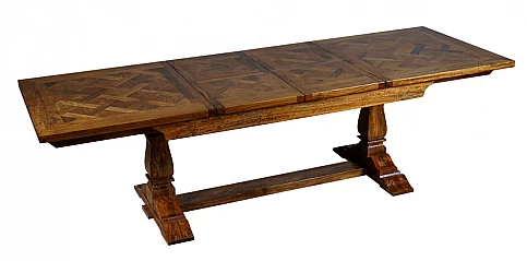 Τραπέζι τραπεζαρίας επεκτεινόμενο GOLD COAST Toffee (CMG16/180)