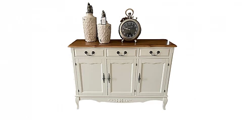 Μπουφές τραπεζαρίας σε εκρού πατίνα (9144S)