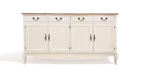 Μπουφές τραπεζαρίας σε εκρού πατίνα (9144) Μπουφές τραπεζαρίας σε εκρού πατίνα (9144)