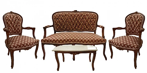 Κλασικό σαλονάκι Λουί Κένζ στυλ (1102)