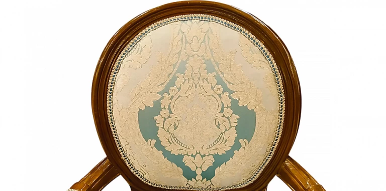 Πολυθρόνα κλασική σε Γαλλικό στυλ (1520A) ΠΟΛΥΘΡΟΝΕΣ ΚΛΑΣΙΚΕΣ LOUIS XV