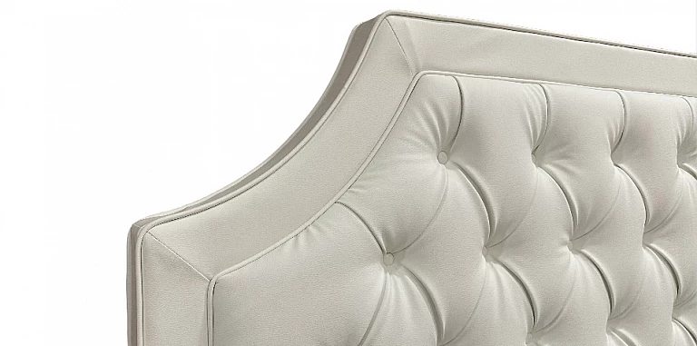 Κρεβάτι διπλό με καπιτονέ κεφαλάρι (K110AD) (160Χ200) ΚΡΕΒΑΤΙ