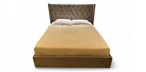 Κρεβάτι διπλό υφασμάτινο με αποθηκευτικό χώρο (CB426A)(160Χ200)