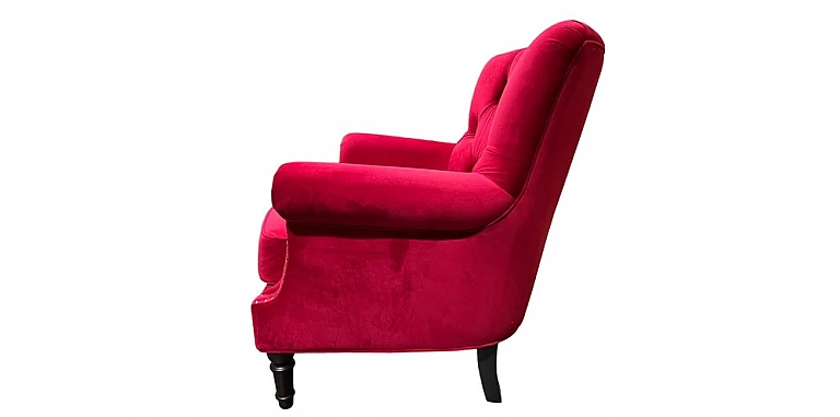 Πολυθρόνα σαλονιού χειροποίητη με καπιτονέ πλάτη (1612K) ΠΟΛΥΘΡΟΝΕΣ / ΜΠΕΡΖΕΡΕΣ