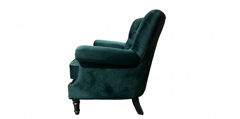 Πολυθρόνα σαλονιού χειροποίητη με καπιτονέ πλάτη (1643K) ΠΟΛΥΘΡΟΝΕΣ / ΜΠΕΡΖΕΡΕΣ