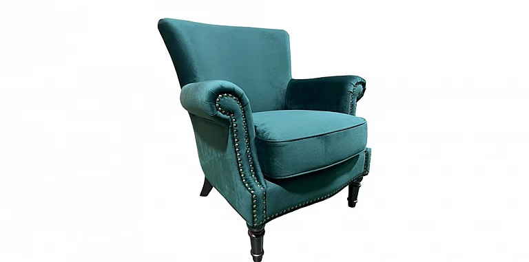 Πολυθρόνα σαλονιού σε ματ βελούδο (1643) ΠΟΛΥΘΡΟΝΕΣ / ΜΠΕΡΖΕΡΕΣ