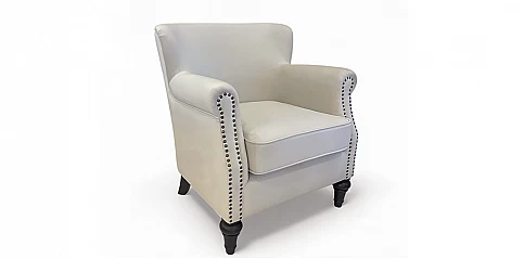 Πολυθρόνα σαλονιού σε Ιβουάρ Χρώμα (14LM2)