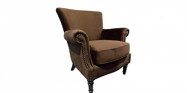 Πολυθρόνα σαλονιού σε ματ βελούδο (1610) ΠΟΛΥΘΡΟΝΕΣ / ΜΠΕΡΖΕΡΕΣ