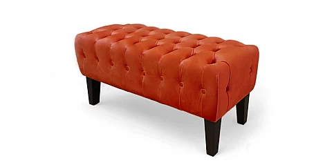 Ταμπουρέ-σκαμπό σε ματ βελούδο (LM81L)