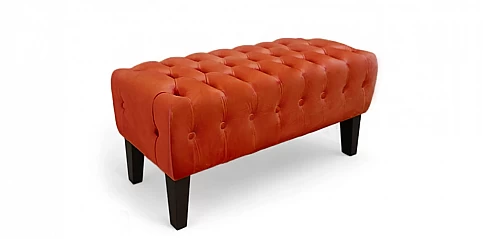 Ταμπουρέ-σκαμπό σε ματ βελούδο (LM81L)