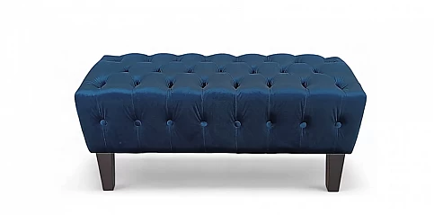 Ταμπουρέ-σκαμπό σε γυαλιστερό βελούδο (MJ36L)