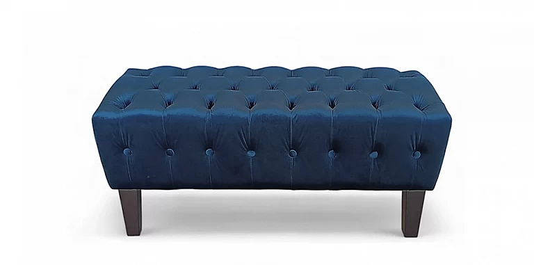 Ταμπουρέ-σκαμπό σε γυαλιστερό βελούδο (MJ36L)- ΤΑΜΠΟΥΡΕ ΣΚΑΜΠΟ