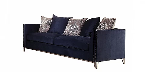 Σετ σαλόνι χειροποίητο μπλε (2593,2592)