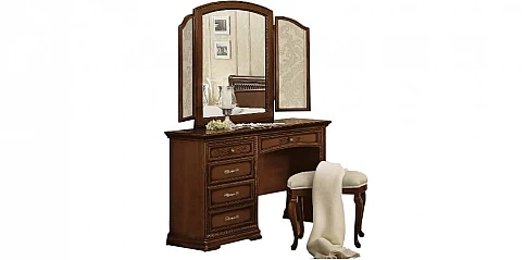 Τουαλέτα έπιπλο σε φινίρισμα καρυδιάς TORRIANI (TORI)