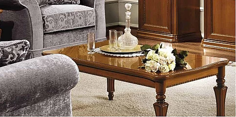 Τραπεζάκι σαλονιού σε φινίρισμα καρυδιάς TORRIANI (TORN)