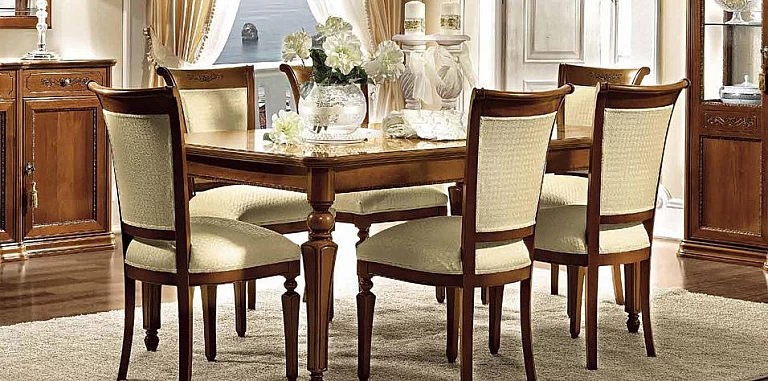 Καρέκλα τραπεζαρίας σε φινίρισμα καρυδιάς TORRIANI (TORI) ΚΑΡΕΚΛΕΣ ΤΡΑΠΕΖΑΡΙΑΣ