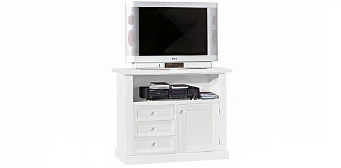 Τραπεζάκι τηλεόρασης λευκό (1378)