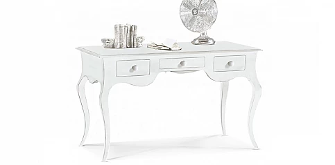 Γραφείο λευκό λάκα (1354)