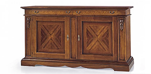 Μπουφές μαρκετερί σε φινίρισμα Bassano (487I)