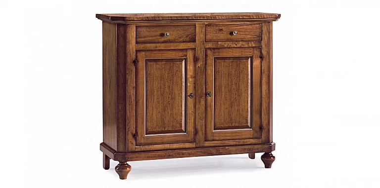 Μπουφές διπλός σε λούστρο καρυδιάς (511I) ΜΠΟΥΦΕΣ