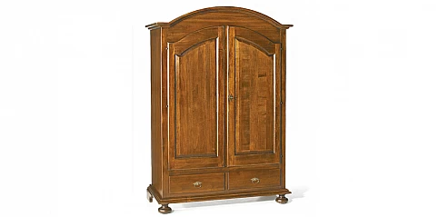 Ντουλάπα ξύλινη δίφυλλη (245Ι)