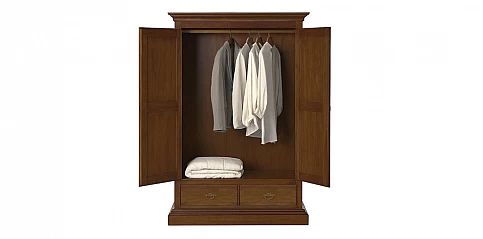 Ντουλάπα country λευκή (1398)