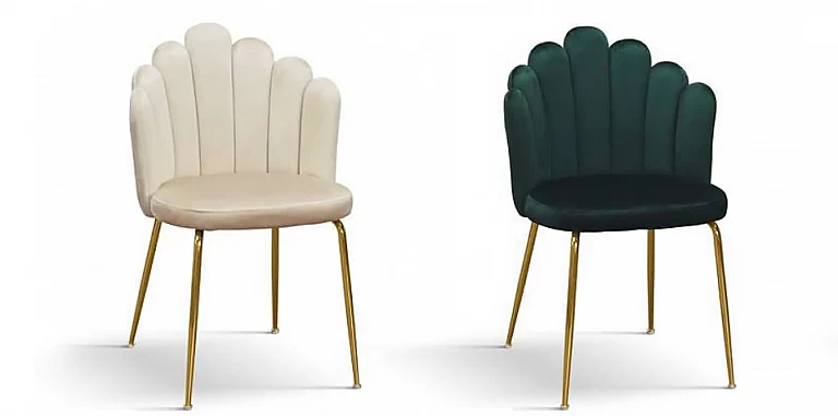 Μοντέρνα καρέκλα με επένδυση βελούδου και χρυσά πόδια (2035)-ΜΟΝΤΕΡΝΕΣ ΚΑΡΕΚΛΕΣ  Μοντέρνα καρέκλα με επένδυση βελούδου και χρυσά πόδια (2035)-ΜΟΝΤΕΡΝΕΣ ΚΑΡΕΚΛΕΣ