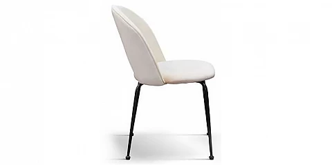 Μοντέρνα καρέκλα με επένδυση βελούδου και μεταλλικά πόδια (2073) Μοντέρνα καρέκλα με επένδυση βελούδου και μεταλλικά πόδια (2073)