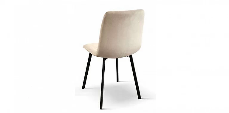 Μοντέρνα καρέκλα με καπιτονέ βελούδο και μεταλλικά πόδια (1946)-ΜΟΝΤΕΡΝΕΣ ΚΑΡΕΚΛΕΣ 