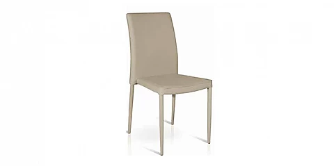 Καρέκλα τραπεζαρίας εκρού (0710)