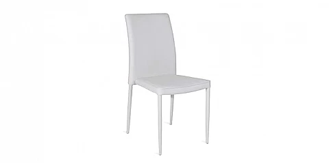 Καρέκλα τραπεζαρίας λευκή (0709)