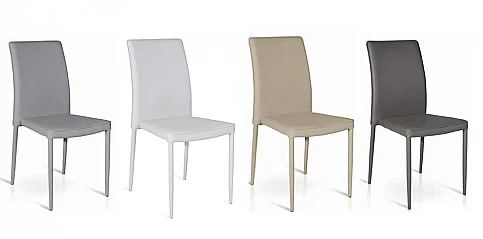 Καρέκλα τραπεζαρίας μαύρη (0711)