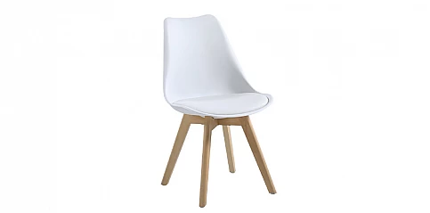 Μοντέρνα καρέκλα σε λευκό (0764)