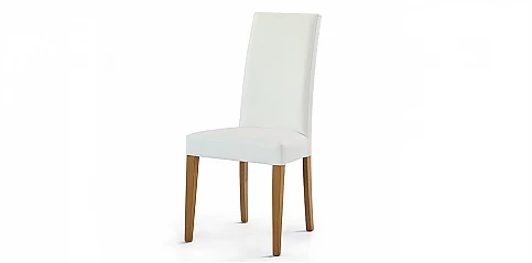 Καρέκλα τραπεζαρίας λευκή (615I)