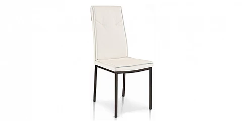 Μεταλλική καρέκλα με δέρμα PU (0923)