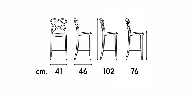 Μοντέρνο σκαμπό μινιμαλιστικό (0960)-ΚΑΡΕΚΛΕΣ ΤΡΑΠΕΖΑΡΙΑΣ