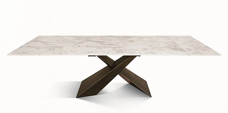 Γυάλινο-κεραμικό τραπέζι επεκτεινόμενο (2062)-ΤΡΑΠΕΖΙΑ ΤΡΑΠΕΖΑΡΙΑΣ Γυάλινο-κεραμικό τραπέζι επεκτεινόμενο (2062)-ΤΡΑΠΕΖΙΑ ΤΡΑΠΕΖΑΡΙΑΣ