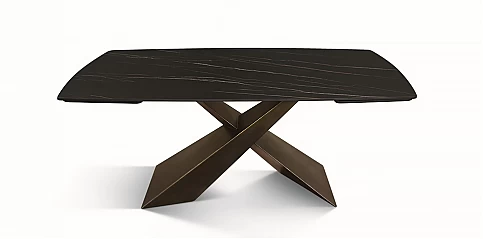 Γυάλινο-κεραμικό τραπέζι επεκτεινόμενο (2074)