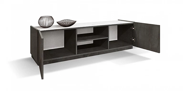 Μοντέρνο έπιπλο τηλεόρασης OXIDIZED (1783)-ΕΠΙΠΛΑ ΤΗΛΕΟΡΑΣΗΣ
