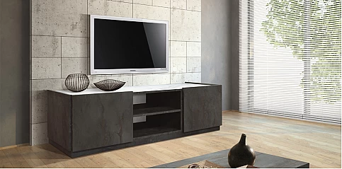Μοντέρνο έπιπλο τηλεόρασης OXIDIZED (1783)