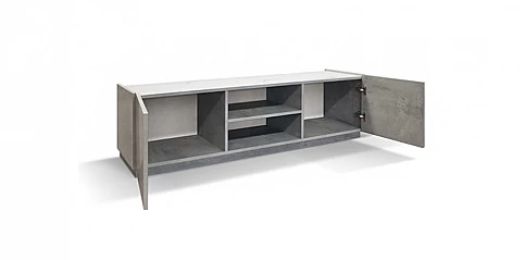 Μοντέρνο έπιπλο τηλεόρασης CEMENT GRAY (1856)