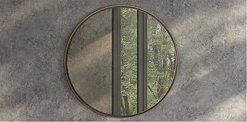 Στρογγυλός καθρέφτης μεταλλικός (1761)