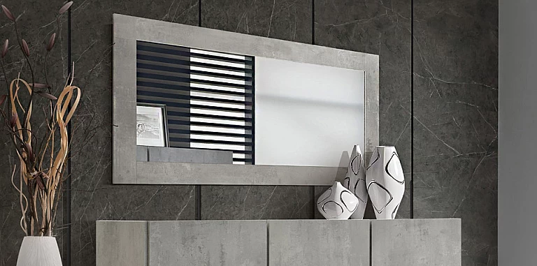 Καθρέφτης με πλαίσιο CEMENT (1793)-ΔΙΑΚΟΣΜΗΤΙΚΟΙ ΚΑΘΡΕΦΤΕΣ