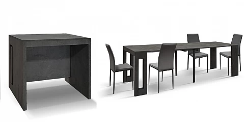 Πολυμορφικό τραπέζι-κονσόλα επεκτεινόμενο 45-295εκ (1792)