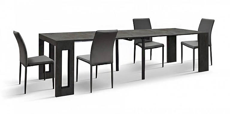 Πολυμορφικό τραπέζι-κονσόλα επεκτεινόμενο 45-295εκ (1792)-ΤΡΑΠΕΖΙΑ ΤΡΑΠΕΖΑΡΙΑΣ