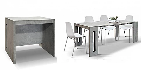 Πολυμορφικό τραπέζι-κονσόλα επεκτεινόμενο 45-295εκ (1819)